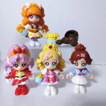 BANDAI 프리코디인형 GO!프린세스프리큐어 4체 세트