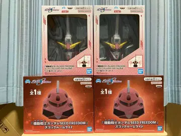 기동전사 건담 헤드 스피커 & 즈고크 룸 라이트 2종 4개 세트