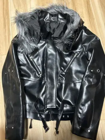 cozy worldwide 가죽 자켓 M