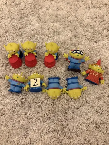 에이리언 피규어 8체 세트