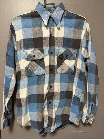 구제 의류 스텝 어헤드 구매 헤비 플란넬 셔츠