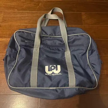 WORLD PEGASUS 네이비 토트백