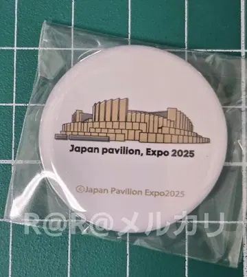 만박 EXPO2025 일본관 캔뱃지 일본 파빌리온