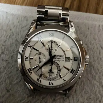 SEIKO Premier 크로노그래프 손목시계