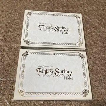 디즈니씨 판타지 스프링스 호텔 그랑 샤토 숙박자 한정판 앨범