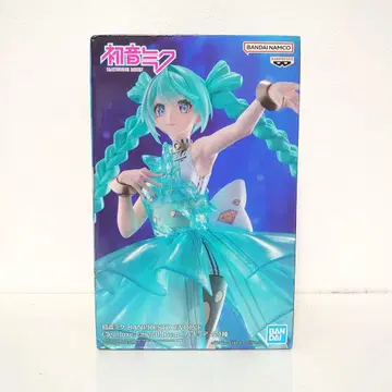 하츠네 미쿠 BANPRESTO EVOLVE 클리어 럭스 에메랄드 젬