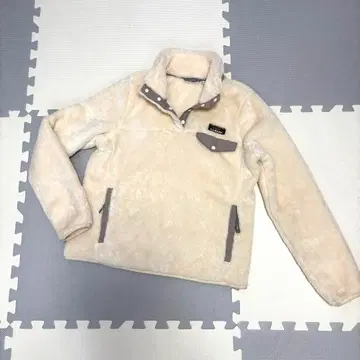 L.L.Bean 플리스 자켓 XS 크림색