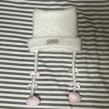 마리 니트 모자 팬캡