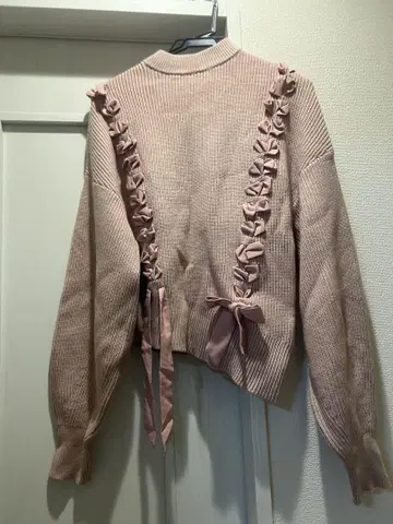 eimy istoire 리본 포함 니트 스웨터 F 사이즈