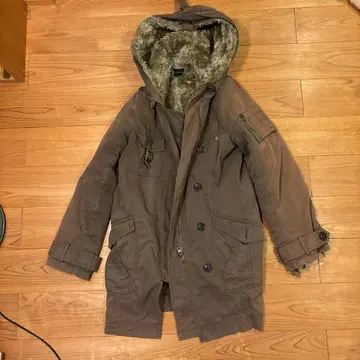 Abahouse Devinette 브라운 밀리터리 자켓