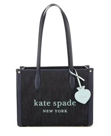 (레어) 케이트 스페이드 데님 백 (A4 수납 가능)