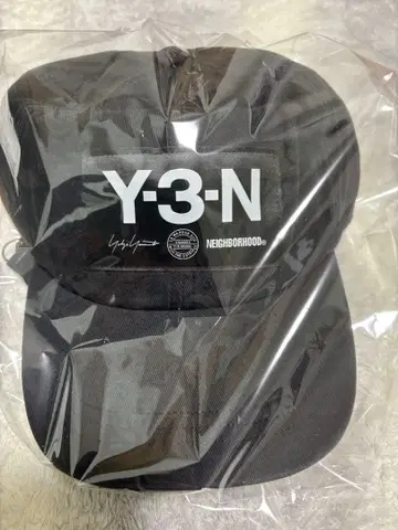 Y-3 NEIGHBORHOOD 캡 'Black' S 사이즈 미사용 새상품
