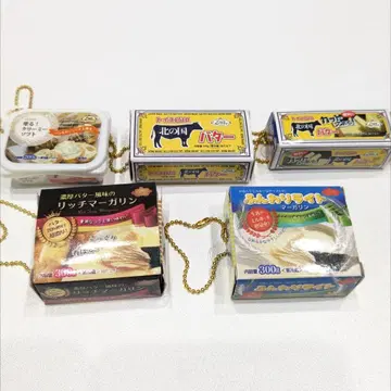 푸니쮸! 리얼 미니어처 마스코트 버터 마가린 가챠가챠