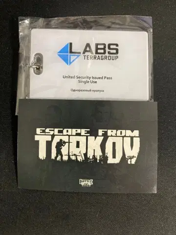 [ TGS2025 ] 타르코프 키링 & 프로모션 코드