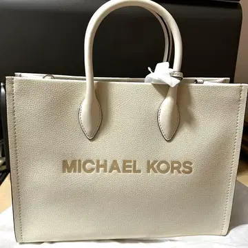 MICHAEL KORS 화이트 토트백