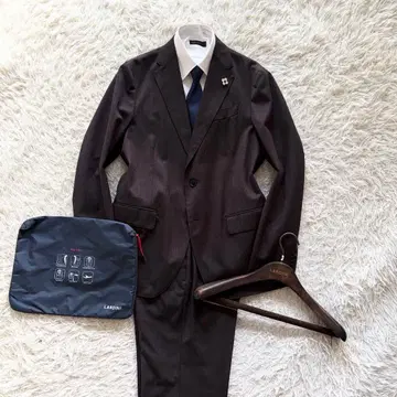 [ 시착만 한 상품 ] LARDINI 이지 웨어 워셔블 브라운 수트 50