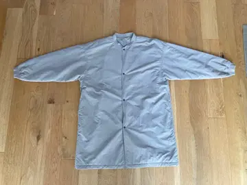 무인양품 발수 솜 스탠드 카라 코트 남녀 공용 L-XL 라이트 베이지