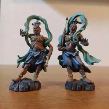 카바야 세계의 신화 불교 신화편 금강역사 아형 우형