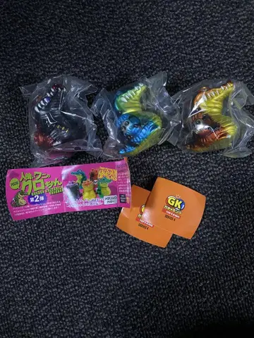 식인 악어 쿠로짱 카게마루 디자인 3종 세트