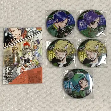 아마노 아키라 전시회 가정교사 히트맨 REBORN! 코쿠요 캔뱃지 엽서