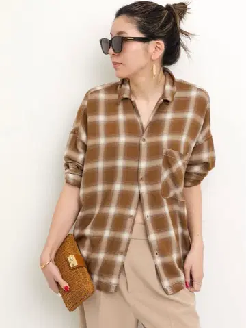 라빠르망 REMI RELIEF 체크 2 WAY 셔츠