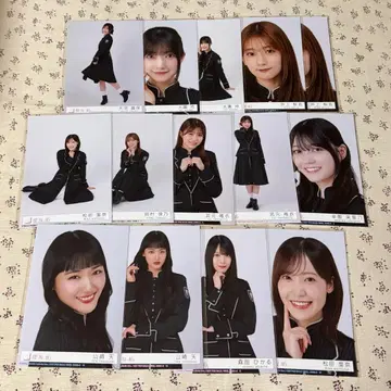 사쿠라자카46 Unhappy birthda 구문 생사진 2기생 세트