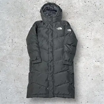 THE NORTH FACE 블랙 롱 다운 자켓 17
