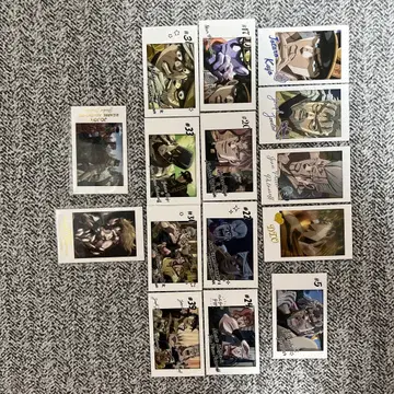 죠죠의 기묘한 모험 캐릭터 포토 카드