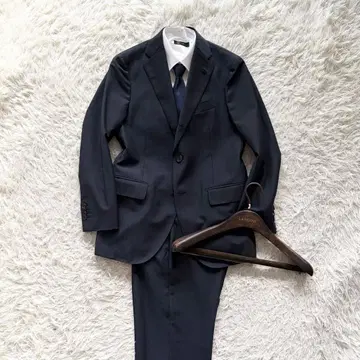 [ 새상품급 ] LARDINI 네이비 울 수트 사이즈 46