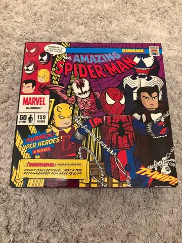 KUBRICK 스파이더맨 5체 세트 레어