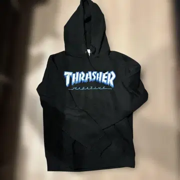 THRASHER 블랙 후드티 M