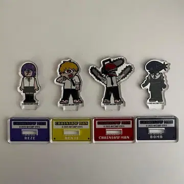 [ 4개 세트 ] 트레이딩 미니 아크릴 스탠드 레트로 GAME