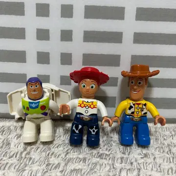 버즈 라이트이어 제시 우디 피규어 3체 세트 레고 듀플로