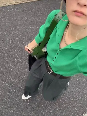 어반 리서치 니트 스웨터 2WAY 터틀 리브 니트