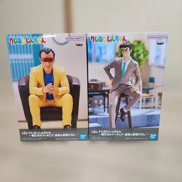 짱구는 못말려(크레용 신짱) 원장&노하라 히로시 피규어 세트