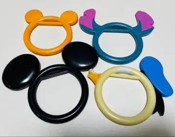 디즈니 천장 손잡이 4개 세트 미키/도날드/푸우/스티치 당시 제품