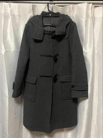 새상품급 MUJI 울 혼방 더플 코트 L 사이즈