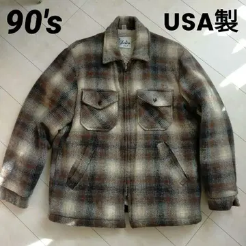 90s/90년대/란치 자켓/보아 자켓/블루종/USA제/M