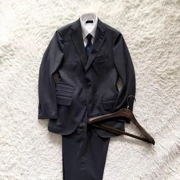 [ 새상품급 ] LARDINI 다크 그레이 울 수트 사이즈 46