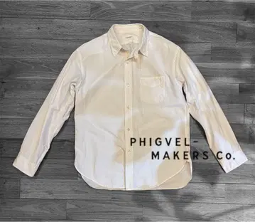 PHIGVEL MAKERS CO. 화이트 긴팔 셔츠