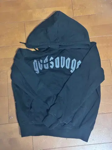 god savage 블랙 후드티