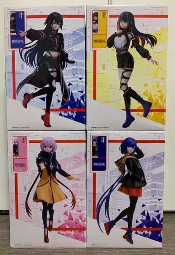 카미츠바키시 건설 중 피규어 4종 세트