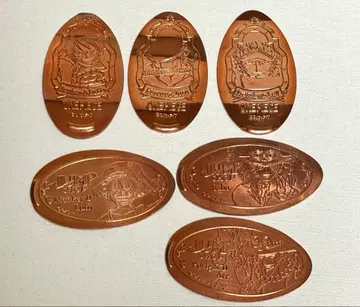 ONEPIECE 수베니어 메달 6개 세트