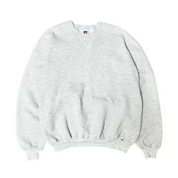 빈티지 90s RUSSELL 러셀 애쉬 그레이 무지 맨투맨