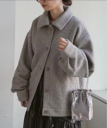 Kastane 부클레 미들 스텐카라 코트