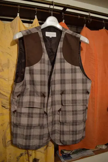 MACKINTOSH PHILOSOPHY 체크 베스트 L