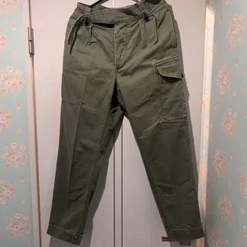올리브 그린 카고 팬츠 RL 26