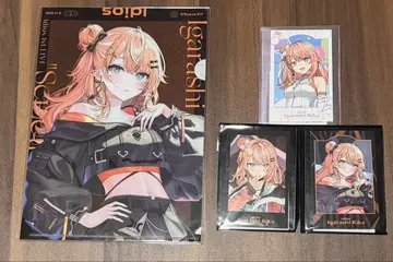 Idios 1stLIVE 폴라로이드풍 카드 클리어 파일 이가라시 리카