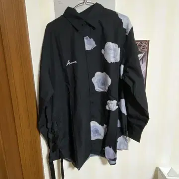 플라워 프린트 셔츠 카노