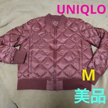 [ 새상품급 ] 유니클로 울트라 라이트 다운 여성용 M 다이아 퀼트 핑크
